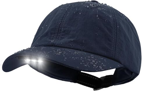 Hands Free Rechargeable LED Baseball Cap with Light Built-in Unisex Sport Waterproof Hat for Men Dad Husband Outdoor in Kuwait