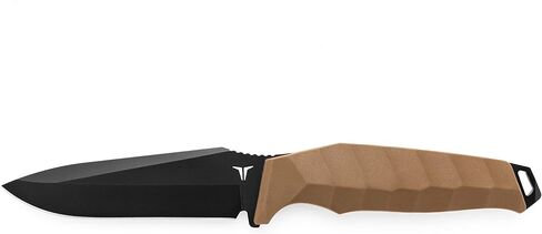TRUE Fixed Blade Task Knife, 4in Drop Point Blade - Black in Kuwait