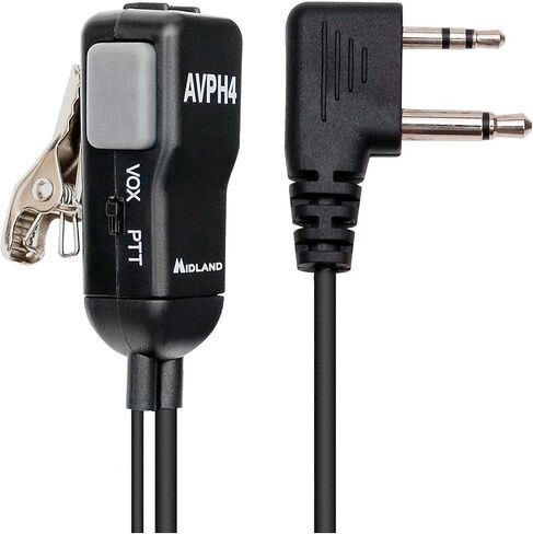 Midland AVPH4 Ear-Clip Headsets for Midland FRS and GMRS Radios - 4-Pack in Kuwait