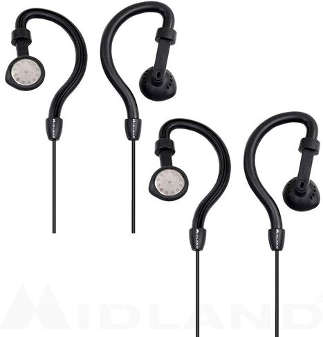 Midland AVPH4 Ear-Clip Headsets for Midland FRS and GMRS Radios - 4-Pack in Kuwait