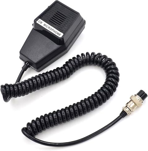 CB Microphone 4 Pin CB Radio Mic for Cobra 29LTD 29LX 29NW 25LTD 19DXIV PR240 PR4250 MRHH100 MRHH200 Uniden PC78LTX PRO505XL PRO510XL PRO520XL PRO530XL Midland Mobile Transceiver Mic in Kuwait