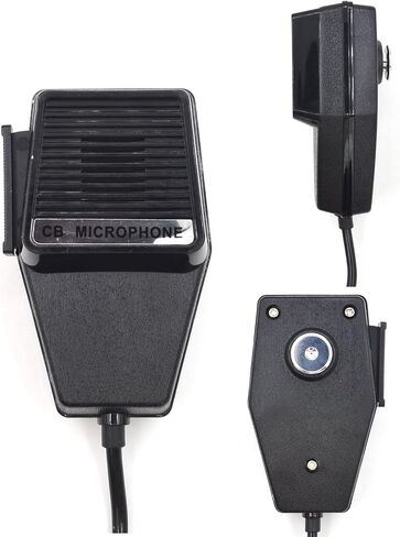 CB Microphone 4 Pin CB Radio Mic for Cobra 29LTD 29LX 29NW 25LTD 19DXIV PR240 PR4250 MRHH100 MRHH200 Uniden PC78LTX PRO505XL PRO510XL PRO520XL PRO530XL Midland Mobile Transceiver Mic in Kuwait
