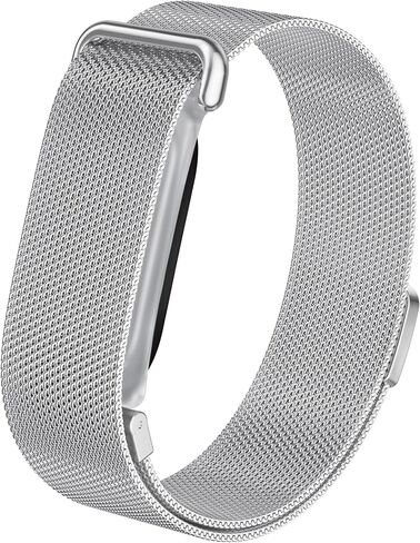 DADO Magnetic Metal Mesh Band Compatible with Google Fitbit Air, Adjustable Stainless Steel Milanese Loop Replacement Strap for Men and Women in Kuwait