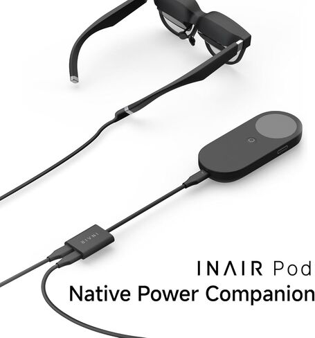 INAIR Hub 3-Port USB-C Charging Station for INAIR Pod, Pass-Through Power Delivery Adapter, Continuous Play & Charge with Power Banks for AR Ecosystem in Kuwait