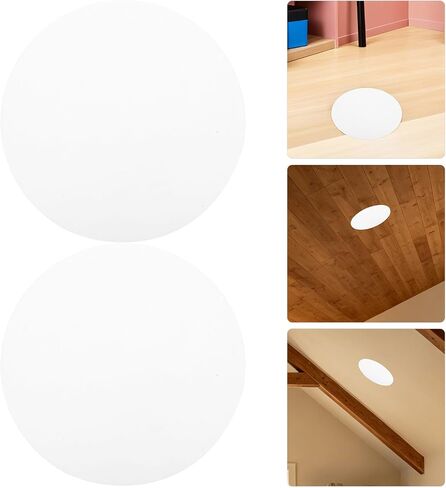 5pcs Lamp Shade Diffuser Disc White Frosted, 5 Inch Acrylic in Kuwait
