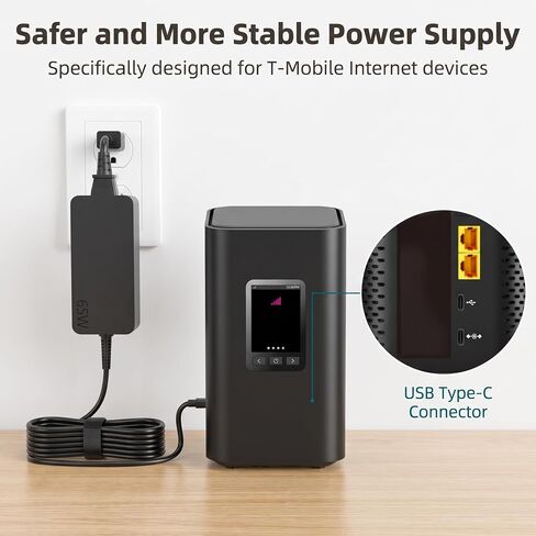 Power Cord for T-Mobile 5G Internet Box Gateway Arcadyan KVD21 Adapter in Kuwait