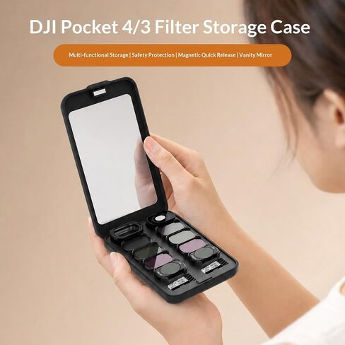 Filter Storage Case for Osmo Pocket 4/Pocket 3 Camera Filters in Kuwait
