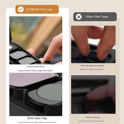 Filter Storage Case for Osmo Pocket 4/Pocket 3 Camera Filters in Kuwait
