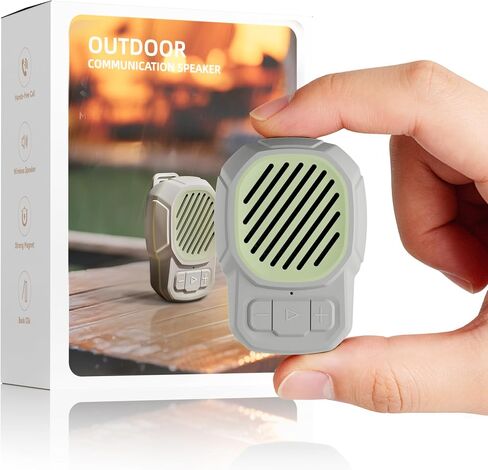 Wearable Bluetooth Speaker, Magnetic Clip on Mini Speaker, TWS Built-in Mic in Kuwait