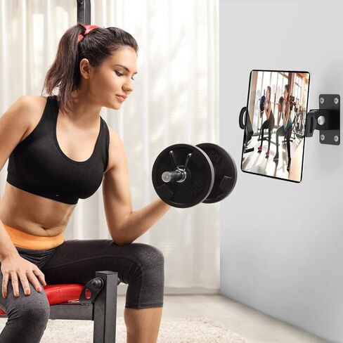 Dual Pull Tablet Wall Mount, Black, 4.7 to 12.9 inch in Kuwait