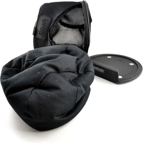 Tablet Bed & Lap Stand; Bean Bag Universal Tablet Holder Compatible with iPad 1/2/3/4, Mini, Air, Pro, Android and Windows Tablets, eReaders (Black) in Kuwait