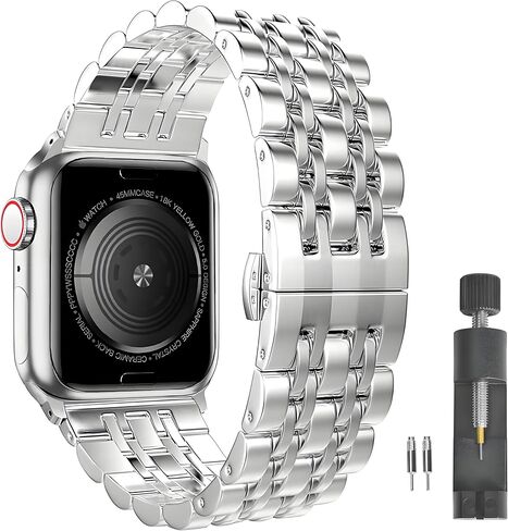 Stainless Steel Band for Apple Watch Ultra 3-1 Series 11-1 SE in Kuwait