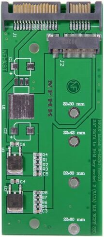 chenyang M.2 NGFF B/M-Key SATA SSD to 2.5" SATA Hard Disk PCBA Converter Adapter (Not Work NVEM SSD to SATA) in Kuwait