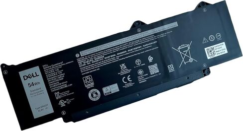 DELL R73TC 11.4V 54Wh 3-Cell Laptop Battery For DELL Latitude 3340,3440,3450(2024 year),3540,3550(2024 year),5340,5440,5450,5540,5550,7455,Precision 3480,3490,3580,3590,inspiron 14 Plus 7441 Laptops in Kuwait
