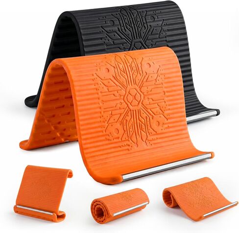 Foldable Airplane Phone Holder for Travel (1 Pack, Orange) in Kuwait