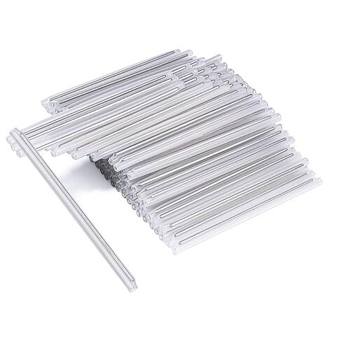Preshrunk Fiber Optic Fusion Splice Protection Sleeves Splicing Protector Heat Shrink Tube Clear Single Fiber, OD2.4mm 45mm(L) After Shrinking 400PCS in Kuwait