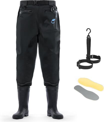 Calamus WaveWalker Waist Waders with Boots, Hip Waders for Men in Kuwait