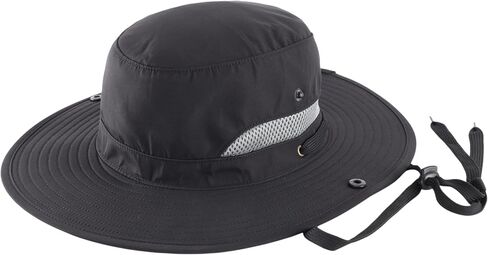 Connectyle Wide Brim Sun Hat for Men Women UPF 50+ Outdoor Cowboy Hat UV Protection Bucket Hat for Fishing Hiking Travel in Saudi Arabia