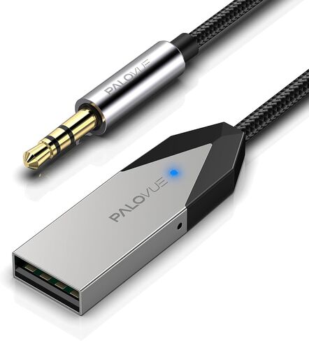 PALOVUE Bluetooth Aux to 3.5mm Jack Adapter Audio Car Kit in Kuwait