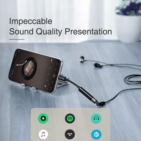 PALOVUE Bluetooth Aux to 3.5mm Jack Adapter Audio Car Kit in Kuwait