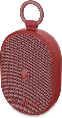Skullcandy Kilo Wireless Bluetooth Speaker - IPX7 Waterproof Mini Bluetooth Speaker with 24 Hour Battery, Downward Firing Passive Radiator, and True Wireless Pairing - Perfect for Outdoor (Red) in Kuwait