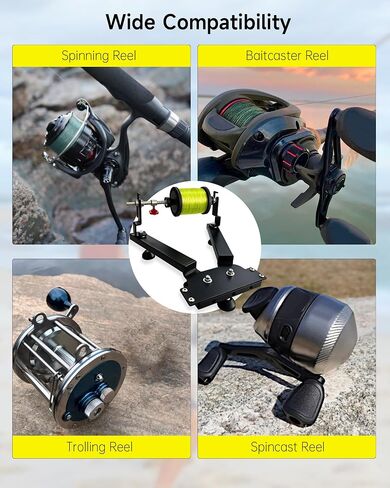 Fishing Line Spooler for Large Spools, Commercial Fishing Line Spooler in Kuwait