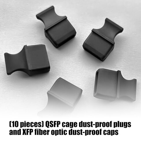 QSFPs Cage Plugs and XFP Fiber Opticals Cap Silicone for Networking Equipment Protections Silicone QSFPs Cover in Kuwait