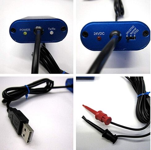 USB Hart Modem WS232UP Hart Protocol Transmitter Hart Communicator 475 375 with 24VDC & Built-in Loop Resistor in Kuwait