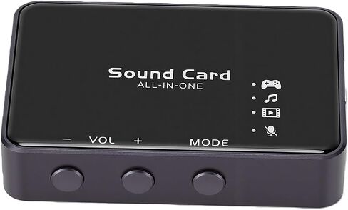 GOWENIC SoundCard, Immersive Multi Mode, DAC Adapter, Virtual 7.1 in Kuwait