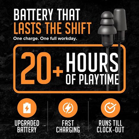 Plugfones FreeReign XC Bluetooth Hearing Protection Earplug Headphones in Kuwait