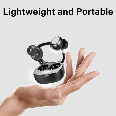 Wireless Earbuds, Hybrid ANC 40dB Noise Cancelling Headphones, 55H Playtime, Bluetooth 5.4, 10mm Drivers with 5 EQ, ENC Dual Mic, IPX7 Waterproof, Transparent Mode, Digital Battery Display iOS/Android in Kuwait
