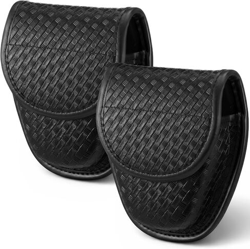 2 Pcs Open Top Handcuff Case Pouch in Saudi Arabia