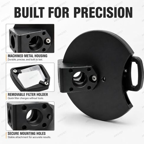 5-Position Dichroic Filter Wheel, Telescope Filter Holder with Sm1 and M4 Mounting, Magnetic Holders for 36 X 25mm Optics Up to 1.1mm Thick, 45° Optical Imaging and Spectral Experiments in Kuwait