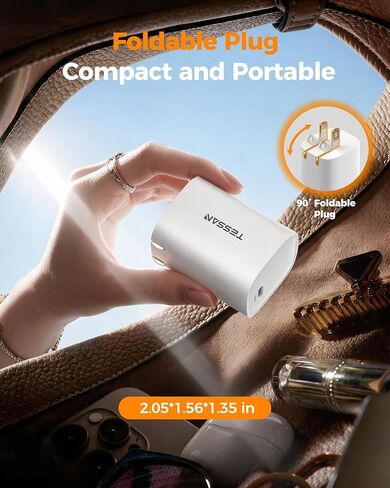 TESSAN 65W USB C Charger Block Fast Charging, Type C Wall Charger Adapter in Saudi Arabia