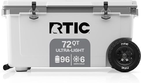 RTIC 72 QT Ultra-Light Wheeled Hard Cooler in Saudi Arabia