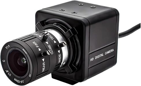 4K IP Camera 8MP 25FPS CMOS IMX415 POE48V CS Mount 3 10mm 5 50mm Varifocal Zoom Lens Industrial Webcam in Kuwait