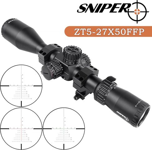 Sniper Rifle Scope 5-27x50 30mm First Focal Plane (ZT5-27x50 FFP) in Saudi Arabia