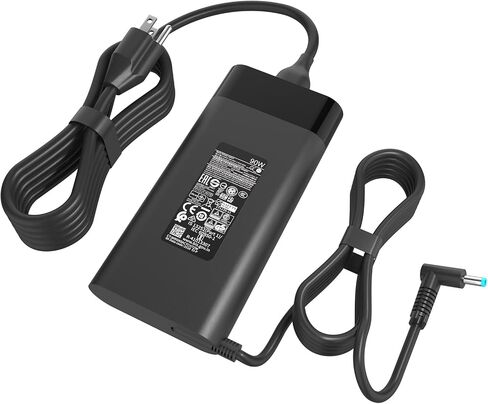 90W 19.5V 4.62A Laptop Charger L24008-001 Compatible with HP Pavilion 15 17 M4 Envy TouchSmart 14 15 17 17-j020us 937532-850 710413-001 937520-002 AC Adapter Power Supply Cord in Kuwait