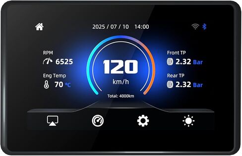 5" Motorcycle GPS for Select BMW Models, CarPlay/Android Auto in Kuwait