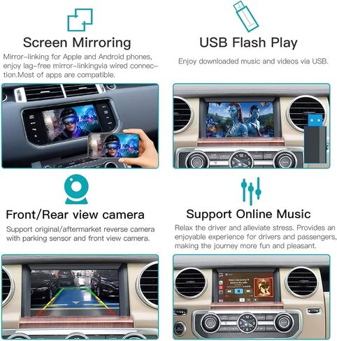 Wireless Carplay/Android Auto Module for Land Rover Jaguar Bosch System in Kuwait