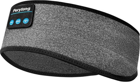 Perytong Sleep Headphones Bluetooth 5.4 Headband - Sleeping Headphones with Ultra-Thin Stereo Speakers for Side Sleepers - Wireless Music Earphones Headband for Sports, Workout, Jogging, Yoga, Travel in Kuwait