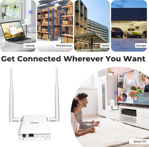 Wi-Fi HaLow Dongle WiFi Extender Signal Booster AP+STA Pair Set in Kuwait