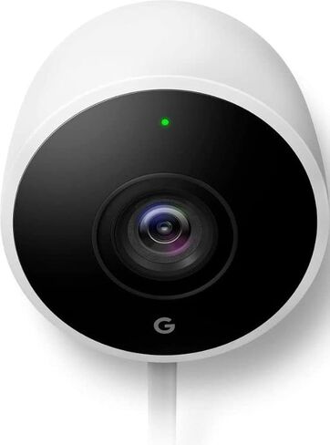 Google Nest Cam Outdoor - 1st Generation - Weatherproof Camera - Surveillance Camera with Night Vision - Control with Your Phone in Saudi Arabia