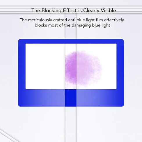 Anti Blue Light Screen Protector, Anti UV Eye Blue Light Blocking Screen Protector, Computer Screen Blue Light Blocker for 24 Inch Diagonal LED PC Monitor (21 x 12in) in Kuwait