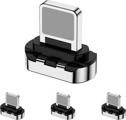 ZBF 10 Pins Magnetic Connector Tips Head for IProduct Devices (4 Pack), only 5A Magnetic Charging Cable in Kuwait