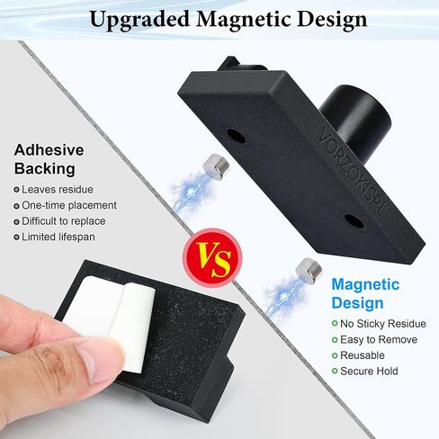 12V 4-Pin PWM Fan Controller with Magnetic Design, 6 PC Fans Supported, Fan Speed Adapter Hub for Fans Cooling, Adjustable Speed Knob, SATA & DC Dual Power Input, 60W 5A Output Max (Black) in Kuwait