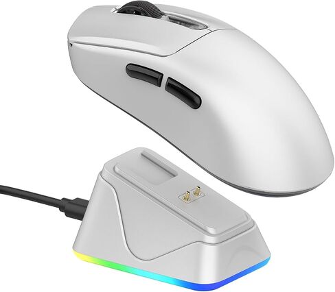 EPOMAKER NEX Pro Wireless Gaming Mouse with RGB Charging Dock in Saudi Arabia
