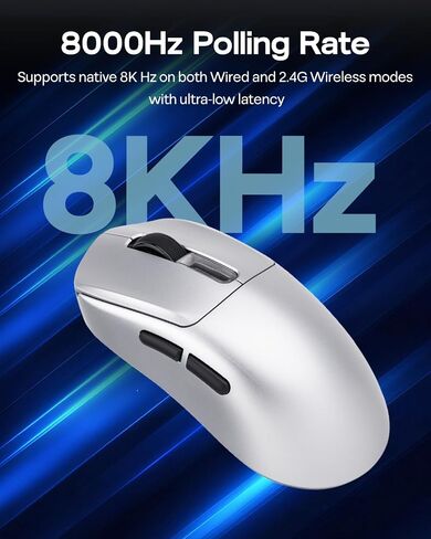 EPOMAKER NEX Pro Wireless Gaming Mouse with RGB Charging Dock in Saudi Arabia