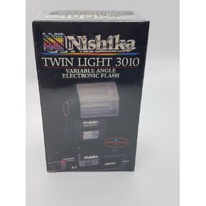 Nishika 3010 3D Stereo Camera Twin Light Flash in Kuwait