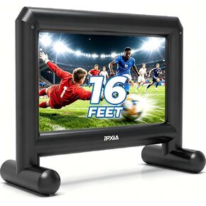 Inflatable Projector Screen Outdoor 16ft, Movie Screen with Air Blower in Kuwait